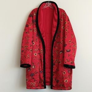 Vintage Jaclyn Smith Reversible Robe Sz Medium